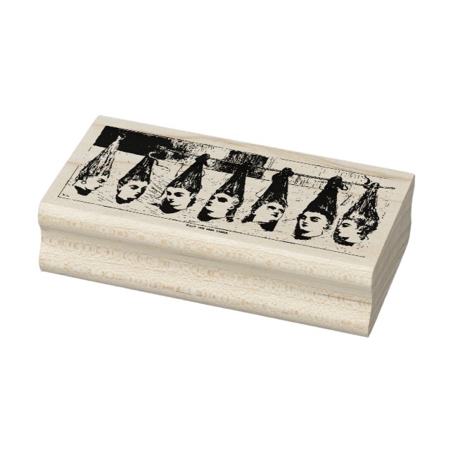 Strange Beheaded Victorian Ladies Stamp (Stamp)