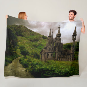 STRANGE CASTLE FLEECE BLANKET