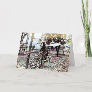 Strange & Funny Vintage Birthday Picture Card