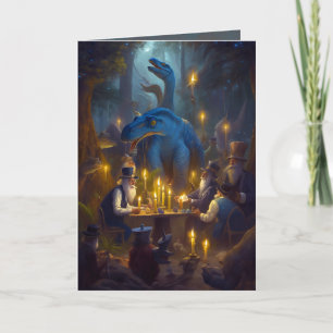 Strange Gathering Blank Card