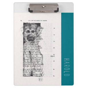 Strange Monkey Chinese New Year 2016 Personalized Clipboard