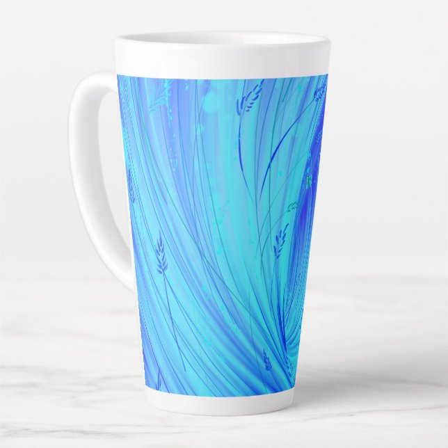 Strange Ocean  Latte Mug (Left Angle)