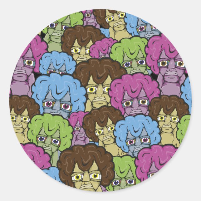 Strange People Sticker (Front)