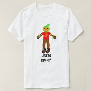 Strange person and Czech text jsem divný T-Shirt