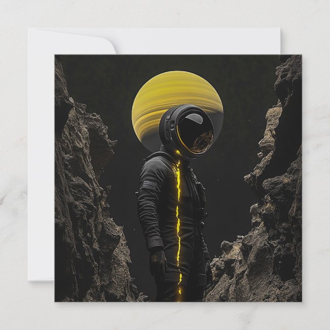 Strange Planet Holiday Card (Front)