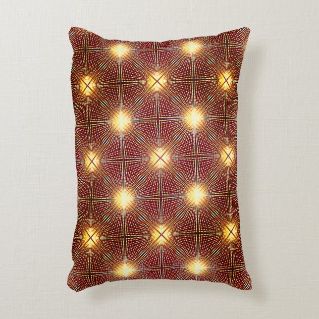 Strange repetition lines generating light circles  accent pillow (Front(Vertical))