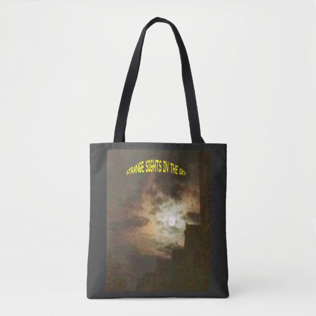 Strange Sights in the Sky Tote Bag (Front)