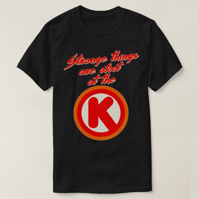Strange Things Are Afoot T-Shirt (Design Front)