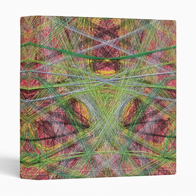 Strange unique pattern binder (Front/Spine)