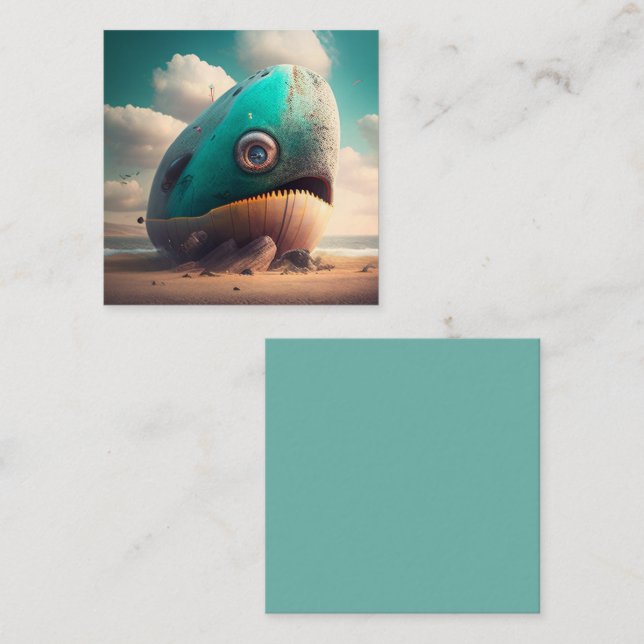 Strange Whale Card (Front/Back)