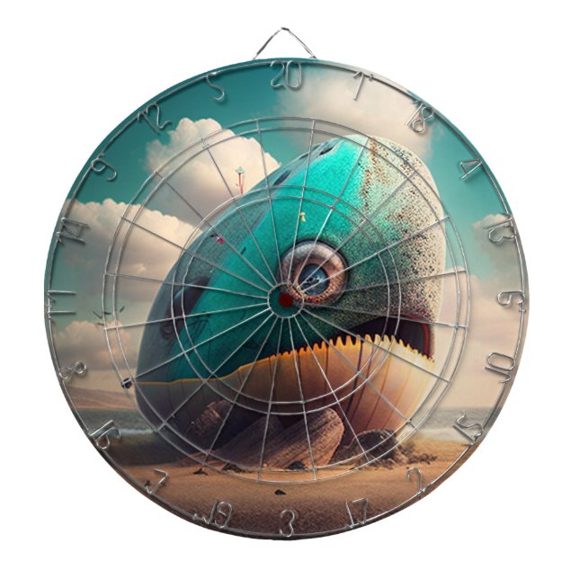 Strange Whale Dartboard (Front)