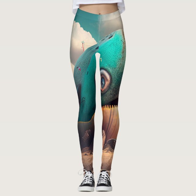 Strange Whale Leggings (Front)