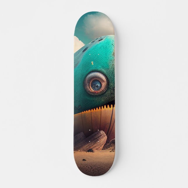 Strange Whale Skateboard (Front)