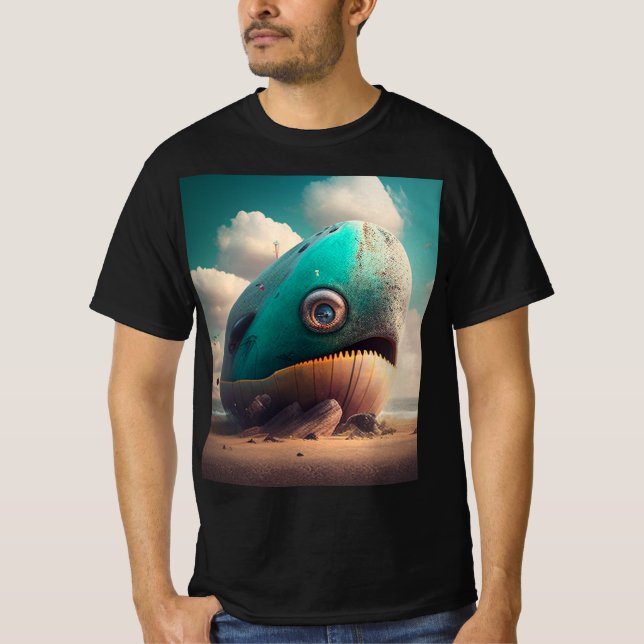 Strange Whale T-Shirt (Front)