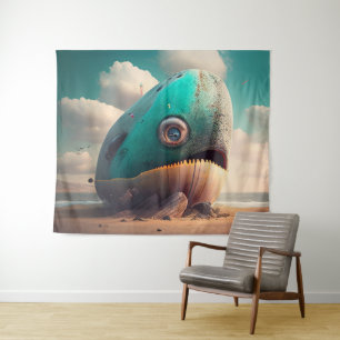 Strange Whale Tapestry
