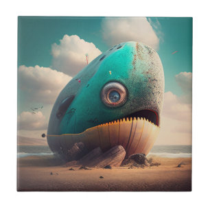 Strange Whale Tile