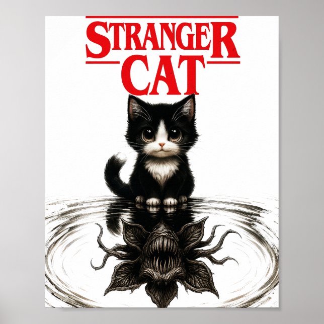 stranger cat poster (Front)
