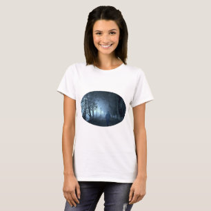 Stranger in the Park in Night Fog T-Shirt