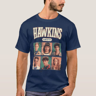 Stranger Things Hawkins Class of 87 Officially Lic T-Shirt