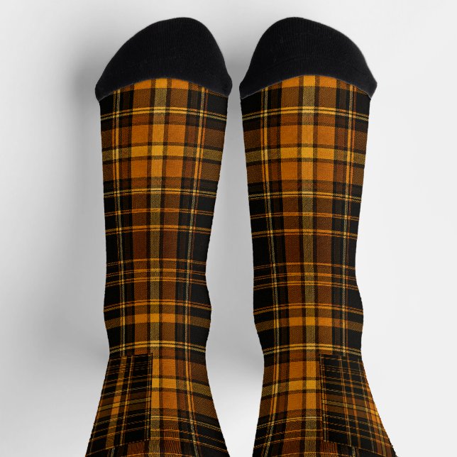 Strangers and Pilgrims Tartan Socks (Top)