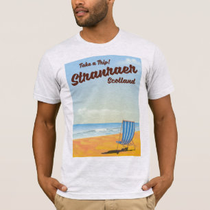 Stranraer Scotland vintage travel poster T-Shirt