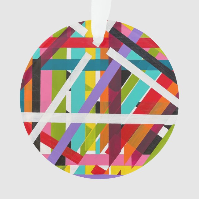 Strapped Acrylic Ornament  (Front)