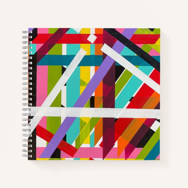 Strapped Square Notebook (Front)