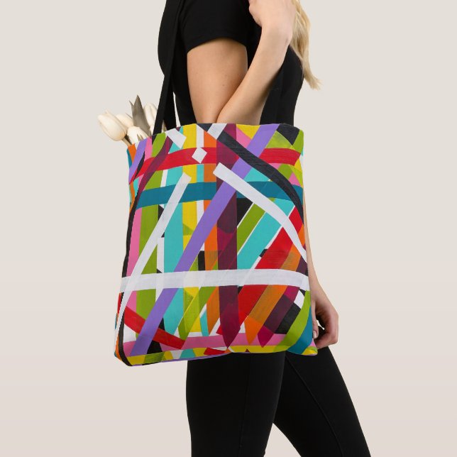 Strapped Tote Bag (Close Up)