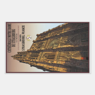 Strasbourg - Cathedral Notre Dame Sticker