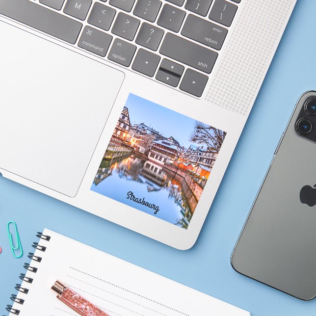 Strasbourg France (Laptop w/ iPhone)