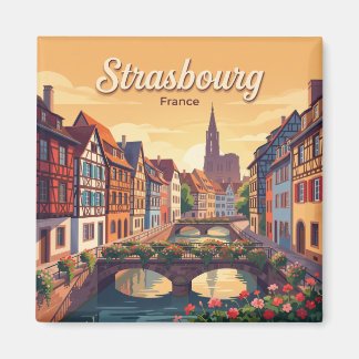 Strasbourg France Magnet