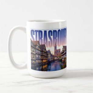 Strasbourg France Travel Fairytale Canal Beauty Coffee Mug