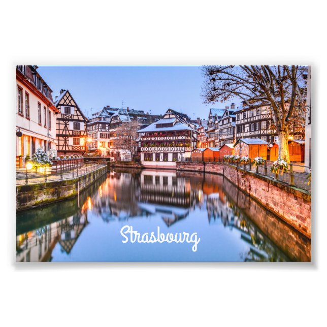 Strasbourg Photo Print (Front)