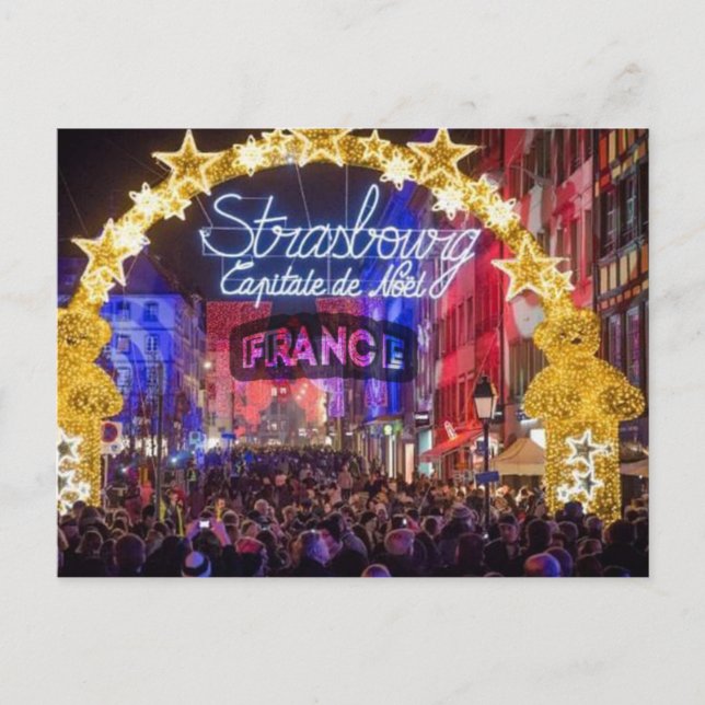 Strasbourg Postcard (Front)