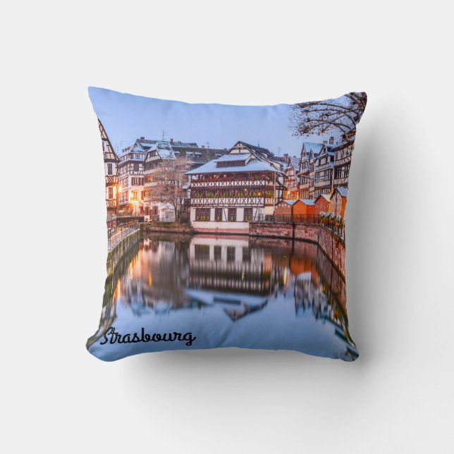 Strasbourg Throw Pillow (Front)