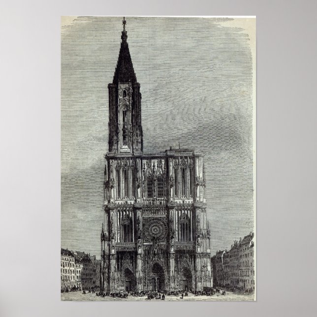 Strasburg Cathedral Poster (Front)