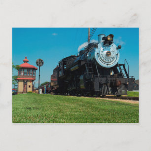 strasburg railroad #90 at J tower Postcard