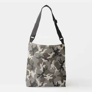 Strategic Military Camouflage Pattern Crossbody Bag