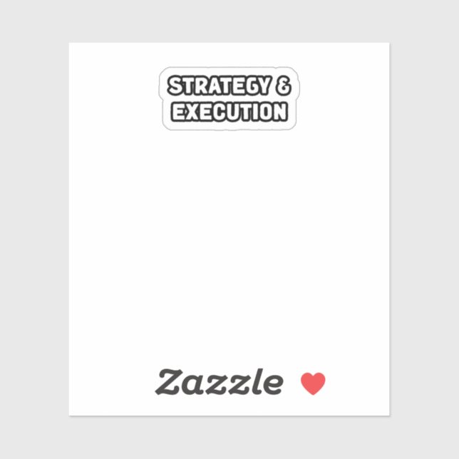 Strategy Execution Business Mindset Success Focuse (Sheet)