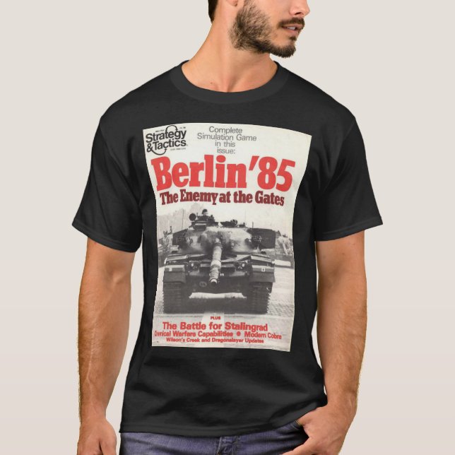 Strategy & Tactics vintage magzine cover T-Shirt (Front)