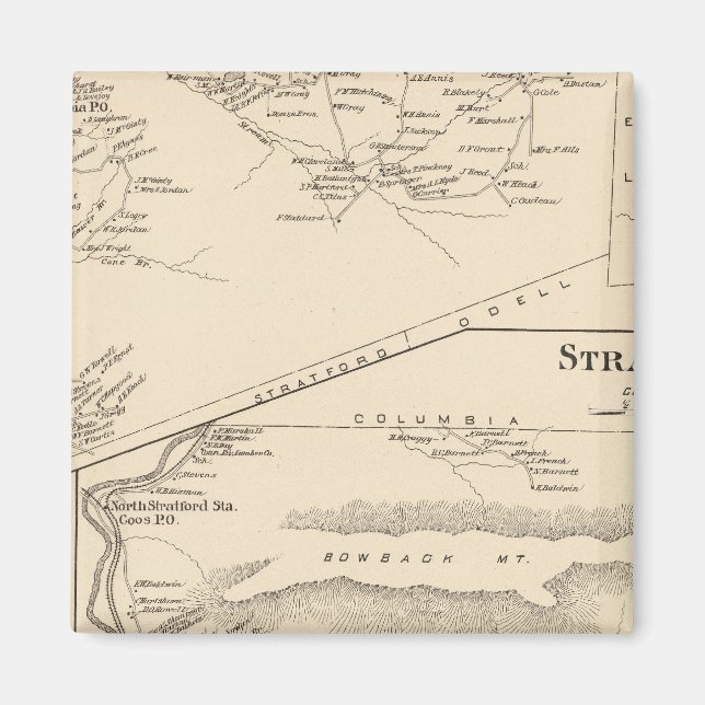 Stratford, Coos Co Magnet (Front)