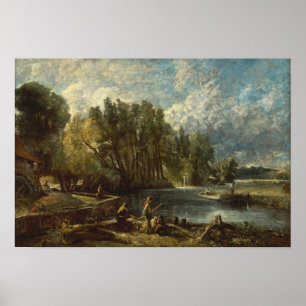 Stratford Mill – John Constable Poster