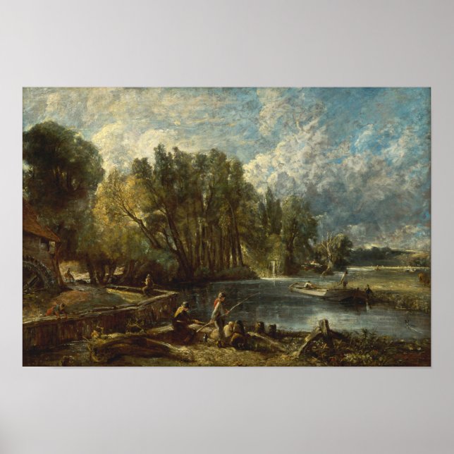 Stratford Mill – John Constable Poster (Front)