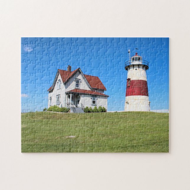 Stratford Point Lighthouse, Connecticut Jigsaw Puzzle (Horizontal)
