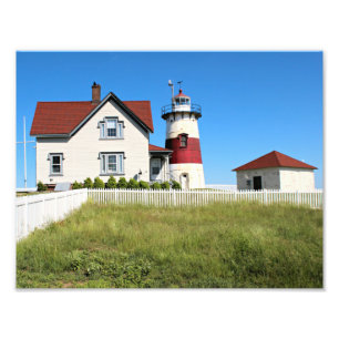 Stratford Point Lighthouse, Connecticut Photo Print