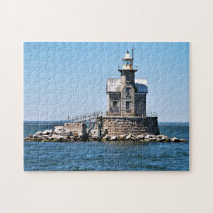 Stratford Shoal Lighthouse, Connecticut Jigsaw Puzzle