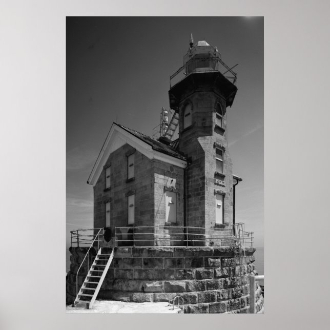 Stratford Shoal Lighthouse Poster (Front)
