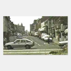 Stratford-upon-Avon England 1986 Street jGibney Sticker