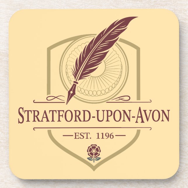 Stratford-upon-Avon England Coaster (Front)