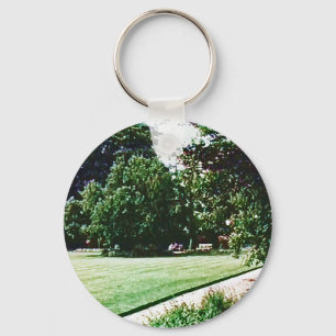Stratford-upon-Avon England Garden snap-28838 jGib Keychain